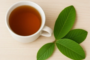 taza con te hojas de guayaba