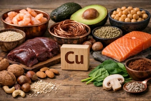 Alimentos ricos en cobre para una dieta equilibrada