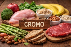 Suplemento de cromo para regular la glucosa en el cuerpo