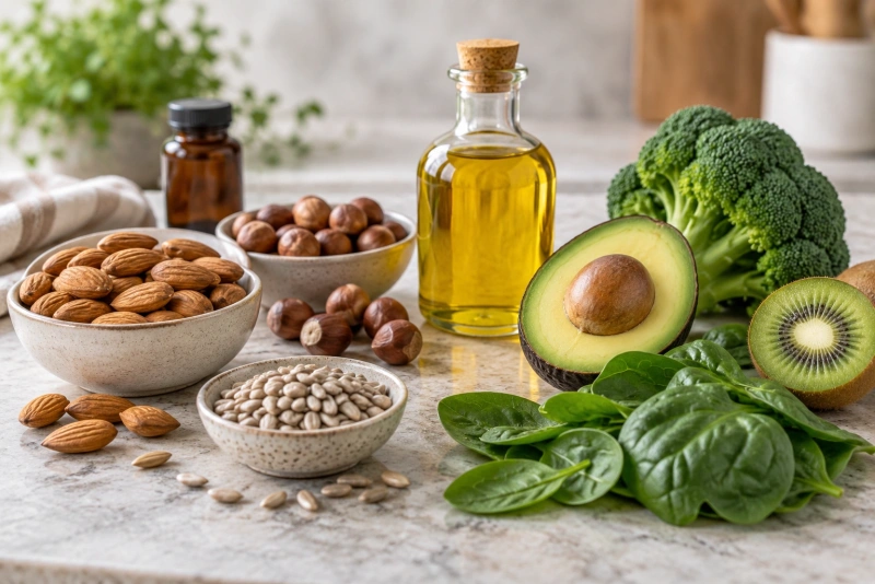 Alimentos ricos en vitamina E y sus beneficios para la salud